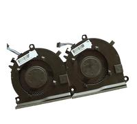 HYFOZAE Ventola di Raffreddamento CPU GPU per Laptop, Notebook PC per HP Pavilion Gaming 5 15-EC L77560-001 Serie 15-EC0016ax 15-EC0075ax(2 Piece Fan)