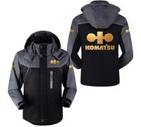 HYFZXWX Giacca da uomo Ko.ma.tsu Felpa con cappuccio impermeabile Cappotto antivento da esterno Abbigliamento sportivo felpe/A/L