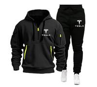 HYFZXWX P antaloni in felpa con cappuccio in cotone Te_SLA da uomo/donna, adatti ad abbigliamento sportivo classico, abbigliamento da jogging casual felpa/a3/L