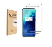 HYGAMOCC Pellicola protettiva in vetro temperato per OnePlus 7T Pro e OnePlus 7Pro, HD, facile installazione, antigraffio, senza bolle, durezza 9H (2 pezzi)