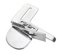 HYGAWQXXC 4 Sizes Industrial Sewing Machine Binding Folder Raw Edge Plain Braid Tape Cut Binding Foot Compatible with Single/Compatible with Brother/Compatible with Zigzag(32mm)