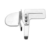 HYGAWQXXC 4 Sizes Industrial Sewing Machine Binding Folder Raw Edge Plain Braid Tape Cut Binding Foot Compatible with Single/Compatible with Brother/Compatible with Zigzag(25mm)