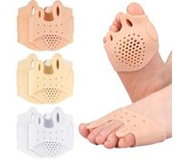 Hyger Silicone Toe Separators for Women，Hyger Toe Separators，2025 New Hygger Toe Separator for Men Dan Women, Thickened Center of Foot-Shock Absorption，Breathable, Soft (3, Multicolor)