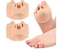 Hyger Silicone Toe Separators for Women，Hyger Toe Separators，2025 New Hygger Toe Separator for Men Dan Women, Thickened Center of Foot-Shock Absorption，Breathable, Soft (2, Skin)