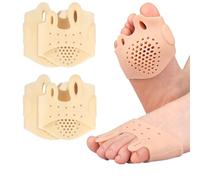 Hyger Silicone Toe Separators for Women,Hyger Toe Separators,2025 New Hygger Toe Separator for Men Dan Women, Thickened Center of Foot-Shock Absorption,Breathable, Soft (2, Off-white)