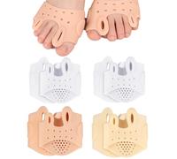 Hyger Silicone Toe Separators for Women,Hyger Toe Separators,2025 New Hygger Toe Separator for Men Dan Women, Thickened Center of Foot-Shock Absorption,Breathable, Soft (4, Multicolor)