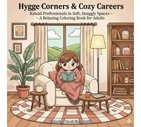 Hygge Corners & Cozy Careers: Kawaii Professionals in Soft, Snuggly Spaces - A Relaxing Coloring Book for Adults