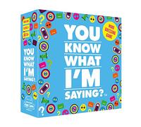 Hygge Games, gioco di parole "You Know What I´m Saying?", blu, dimensioni della scatola: 14,5 x 14,5 x 4,6 cm