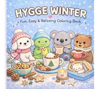 HYGGE WINTER: A Cozy Hygge Winter Coloring Book for Adults & Teens