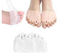 Hyggear 2025 - Separatore per dita dei piedi in silicone, separatore per dita dei piedi, separatore per dita dei piedi, separatori per dita dei piedi, cuscinetti per la palla del piede, traspirante e