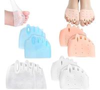 Hyggear 2025 - Separatore per dita dei piedi in silicone, separatori per dita dei piedi, separatori per dita dei piedi, cuscinetti per la palla del piede, traspiranti e morbidi, per uomini e donne (4