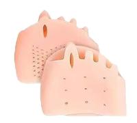 Hyggear Separatore per dita dei piedi in silicone per donne, separatore per dita a martello, separatore per dita dei piedi in silicone morbido per uomini e donne, correttore per bunion, cuscinetti met