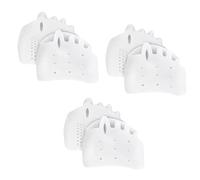 Hyggear Separatore per dita dei piedi in silicone per donne, separatore per dita a martello, separatore per dita dei piedi in silicone morbido per uomini e donne, correttore per bunion, cuscinetti met