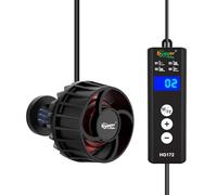 hygger DC Aquarium Wave Maker 6 W, 3000 LPH per acquario da 15 a 189 l, pompa di circolazione dell'acqua magnetica per barriera corallina e acqua dolce, 4 modalità onda