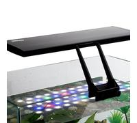 hygger Lampada Acquario Clip on Illuminazione LED con Timer, 12W Luce Regolabile per Piante d'acquario con 7 Colori,Modalità Multiple Tempo e Luminosità Regolabili