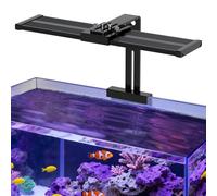 hygger Luce Acquario a Spettro Illuminazione LED per acquari,19W Spettro Luce LED per Acquario Marini 24/7 Lampada Aquarium LED da 30-50cm Tank