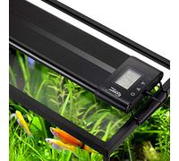 hygger Luce Led per Acquario,72W Illuminazione per Acquario Spettro Completo con LCD Monitor,Sunrise Sunset Moon e Modalità Fai da Te, Timer Regolabile, Luce per Acquario con 7 Colori per Acquario