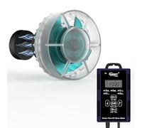 hygger Mini Wave Maker Acquario 20W Wavemaker trasparente con controller, flusso regolabile 10800LPH Pompa di circolazione Powerhead magnetica per serbatoio di barriera corallina d'acqua dolce 284