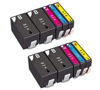 Hyggetech Confezione da 10 cartucce per stampante per sostituire le cartucce d'inchiostro multipack con HP 920XL 920 XL compatibili con HP Officejet 6000 7000 7500 7500A 6500 6500A