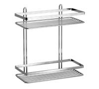 Hyggli Inox mensola doccia 25 cm acciaio 50-111