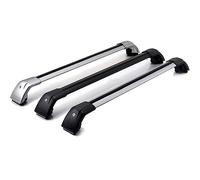 HYGGLY 2 Pezzi Auto Barre Trasversali Portapacchi per Toyota Yaris Cross 5 Door SUV 2020-2022, Tetto Portatutto Barre Trasversali in Alluminio Portabiciclette Esterno Auto Accessori,A/Black