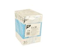 Hygiene Artikel Sacchetti igienici 28,5 cm x 8 cm x 7 cm, Bianco, in Confezione Dispenser, 5 x 30 Pezzi