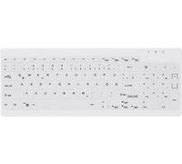 Active Key Tastiera igienica USB AK-C7012F-U1-W/GE cablata QWERTZ (tedesco) Windows Bianco