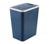 Hygienic Lid Bathroom Bin -Trash Can | Garbage Bin With Press Lid, Trash Containers With Modern Style, Garbage Basket, Bedroom Wastebasket per la casa, Kitchen Living Room Bathroom Use