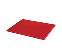 Hygiplas - Tagliere ad alta densità, 12 x 305 x 229 mm, colore: Rosso
