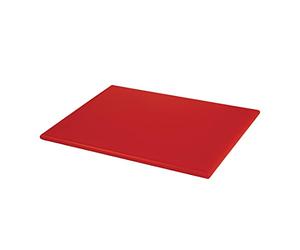 Hygiplas - Tagliere ad alta densità, 12 x 305 x 229 mm, colore: Rosso