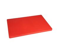 Hygiplas - Tagliere extra spesso a bassa densità, 20 x 450 x 600 mm, colore: Rosso