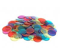 Hygloss 100 Borsa per Bingo Chips Opaco colorato sportelli, 7/20,3 cm, 400 PCS