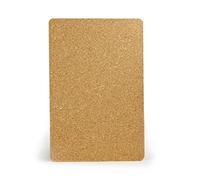 Hygloss Fogli di Sughero Spessi 3 mm, Marrone, 12" x 18", 2 unità