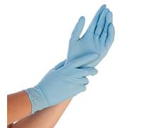 HYGOSTAR Gant EN Nitrile Safe Premium, S, Bleu