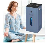 HYHACYH Apparecchio per Inalazione di Idrogeno, Generatore di Idrogeno H2 con Purezza del 99,99%, Inalatore a Doppia Uscita con Gas Browns Blue 900（600H+300O） Ml/MIN