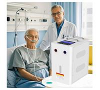 HYHACYH Macchina per Inalazione di Idrogeno, Gas Browns Ad Alta Purezza al 99,99%, Generatore di Acqua Idrogenata, Ionizzatore d'Acqua H2 Pem, Portata Regolabile 1000ml/min