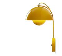 HYHDDM Applique da Parete in Metallo Floreale Vintage - Elegante Lampada da Lettura da Comodino for Camera da Letto e Soggiorno, apparecchio di Illuminazione Decorativa(C)