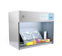 HYHDDM Cabina Luminosa for La Corrispondenza dei Colori A 4 Sorgenti Luminose - Valutazione del Colore di Tessuti E Commerciali | Test Metamerismo con Funzione Memoria