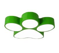 HYHDDM Lampada da soffitto a LED in acrilico con forma di zampa di cane, stile cartone animato, for corridoio e cameretta dei bambini(Green,60cm/23.6'')