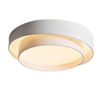 HYHDDM Lampada da soffitto a LED nordica con montaggio a filo: design moderno rotondo in ferro e acrilico, risparmio energetico, for camera da letto, cucina, corridoio(White Light,D: 40cm)