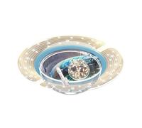 HYHDDM Lampada da soffitto a tema spaziale for ragazzi - Lampada a LED dimmerabile da incasso a forma di razzo astronauta for cameretta dei bambini(Rocket)