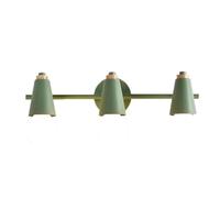 HYHDDM Lampada da toeletta for Bagno in Stile Nordico - Faro a Specchio a LED Antler Design | Lampada da Parete for toletta con Finitura Macarons(Gray)