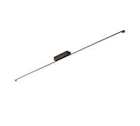 HYHDDM Moderna plafoniera lineare a LED - Striscia sottile nera da 24 pollici - Montaggio semi-incassato - for cucina, corridoio, sala da pranzo, camera da letto(Black,90cm)