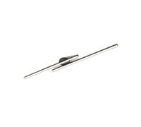 HYHDDM Plafoniera moderna lineare con striscia LED dimmerabile - 3 temperature di colore - Montaggio semi-incassato for soggiorno, cucina, corridoio(90cm)