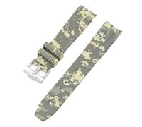HYHJYMG 20 mm per Omega Swatch Moonswatch Curve Curved Bracciale in gomma in silicone da uomo Women Sport Watch Band Accessorio