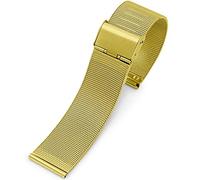 HYHJYMG Banda di orologi in acciaio inossidabile 8/10/12/13/14/16/16/17/18/20/22/22/23/23/23/23/24mm Magh di orologio in argento 304 Cingcio d'acciaio inossidabile