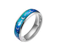 HYHJYMG Boho Rings for Women Men, Women's Ring Fashion Diamond Ring Personality Anello Femminile Ring del Gioielli Anello Ring Diagenti di Fidanzamento Promessa