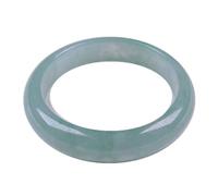 HYHJYMG Bracciale Verde Galleggiante con Semi di Ghiaccio in Giada Naturale Bracciale in Giada Fengshui da 58-62 mm per Donna Autentico