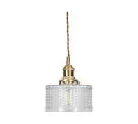 HYHJYMG Fissaggio del lampadario del lampadario lampadario Giapponese lampadario in Ottone Vintage Lampada a Sospensione Lampada Affermazione Affermazione Accensione per la Fattoria dell'isola da