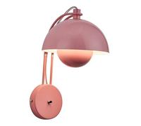 HYHJYMG Lampada creatività nordica Macaron lampade da Parete d'Arte di Ferro 12w con E26/E27 Base Dimmable a Parete a Tre Colori Simple Crema Crema Corridoio delle Scale Camera da Letto Luce